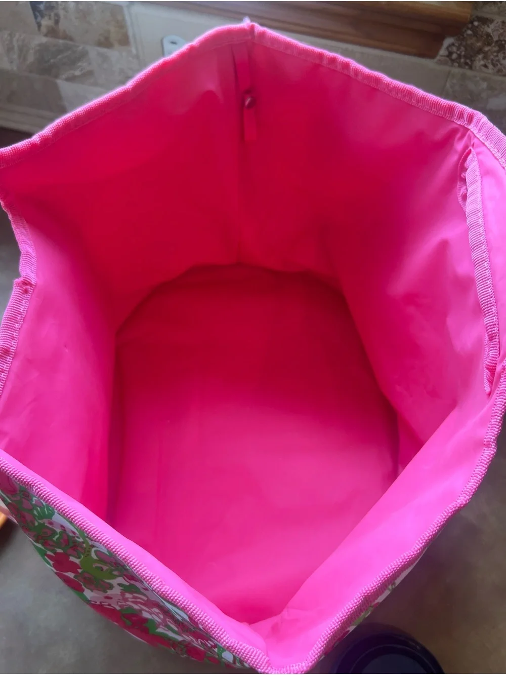 Lilly Pulitzer Insulated Beverage Bucket in Beach Rose; New